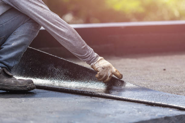 Professional Basement Waterproofing technician working in Newton, AL
